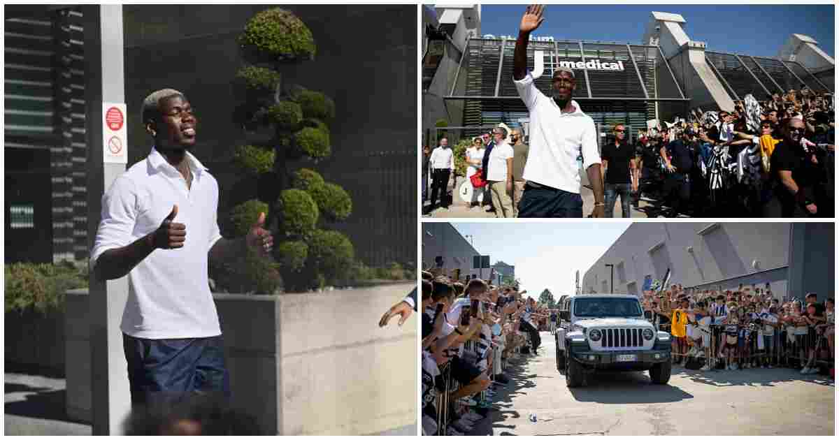 1657433446 Paul Pogba receives heroic welcome from Juventus fans after returning