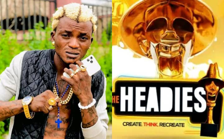 Headies Awards organisers disqualify singer Portable over death threat to kill co-nominees and claims that he formed 