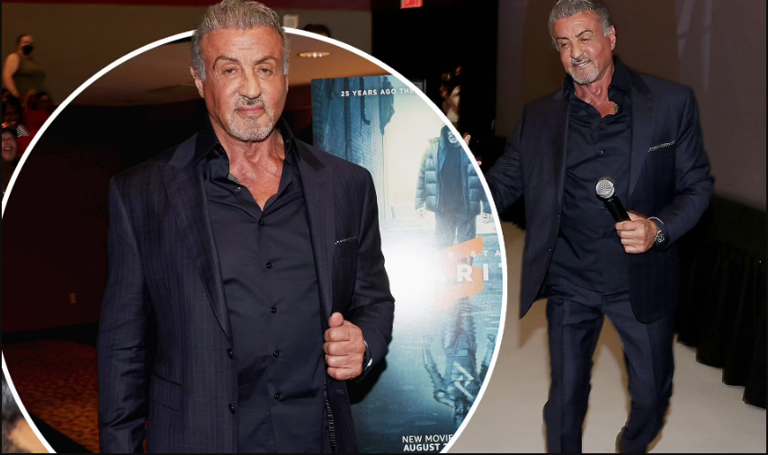 Actor Sylvester Stallone seen for first time since estranged wife Jennifer Flavin filed for divorce (photos)