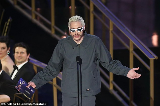 Pete Davidson recreates Kanye West?s Met Gala look at Emmys 2022