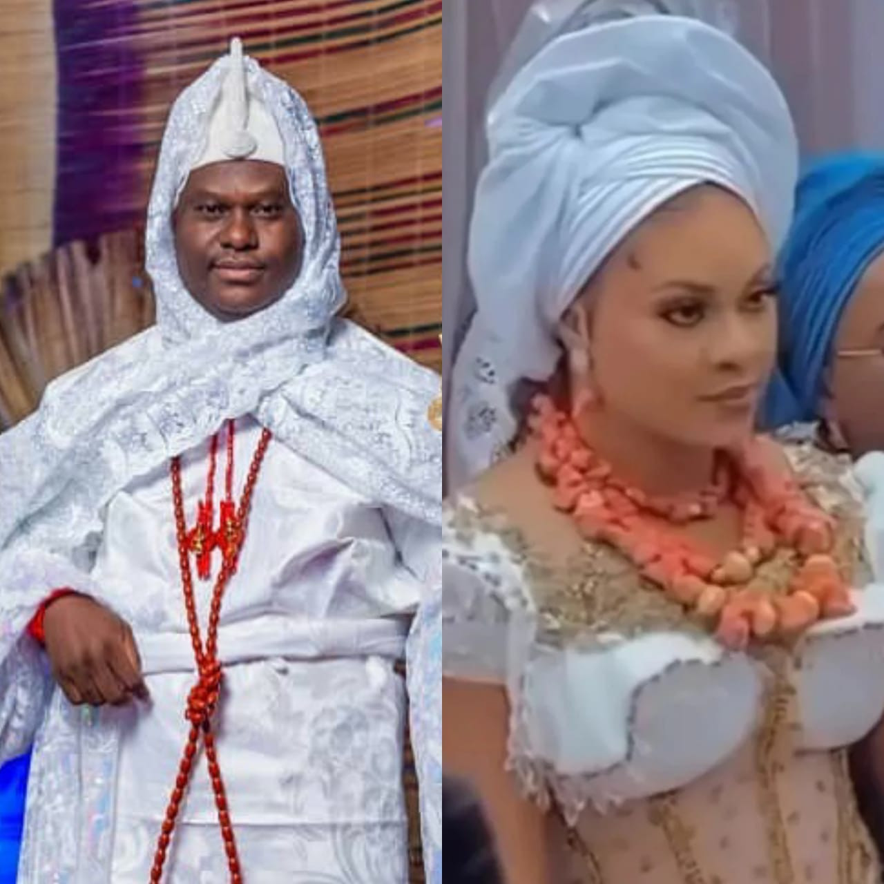 Ooni of Ife, Oba Adeyeye Ogunwusi, picks ex-beauty Queen, Tobi Phillips, as his third wife (photos/video)