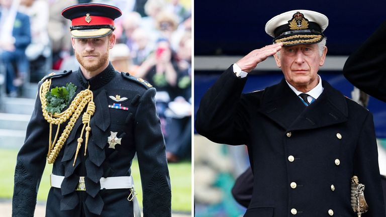 King Charles replaces Prince Harry as Captain General of the?Royal?Marines