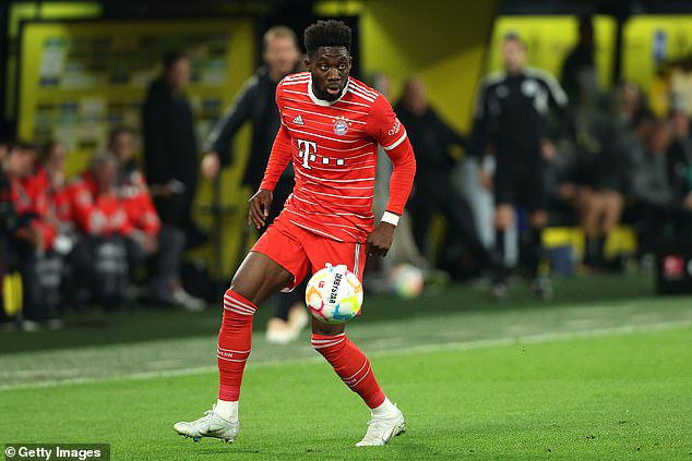 Real Madrid are tracking the progress of Bayern Munich and Canada star Alphonso Davies