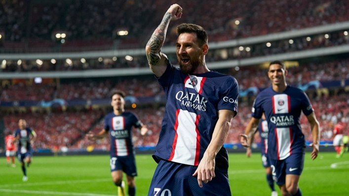 PSG attacker Lionel Messi