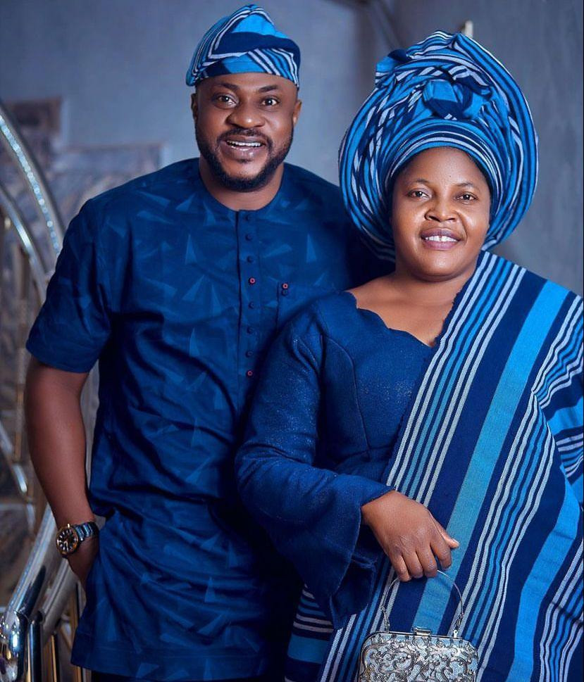 Actor Odunlade Adekola celebrates wife as she turns a year older
