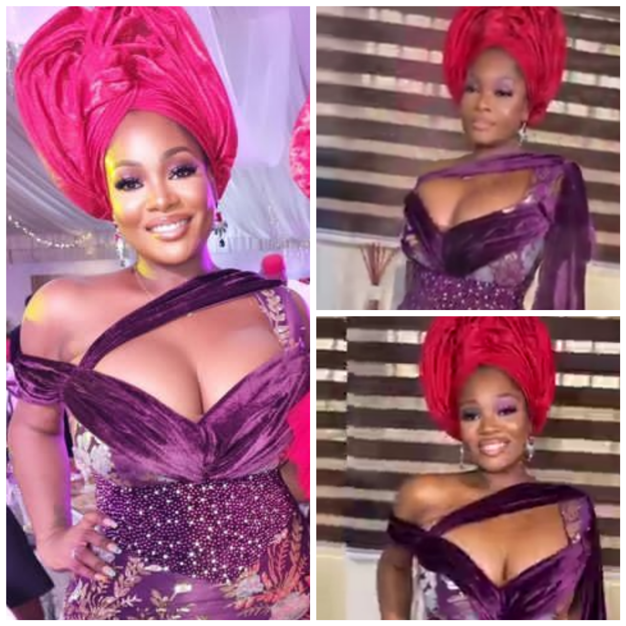Media personality, Toolz replies follower who criticized her choice of outfit to a wedding 