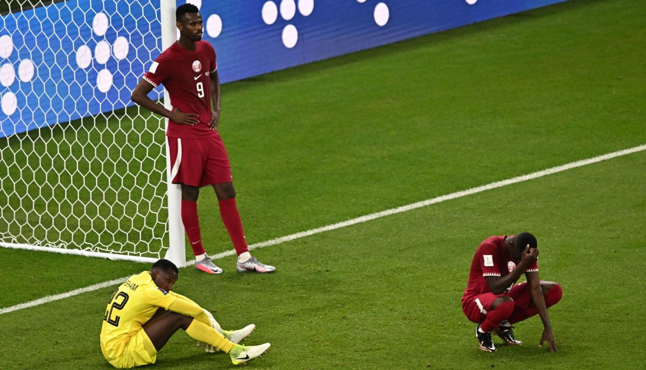 Qatar makes history as earliest host country to get eliminated in the World Cup