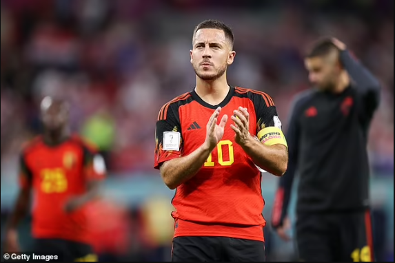 Eden Hazard retires from international football after Belgium
