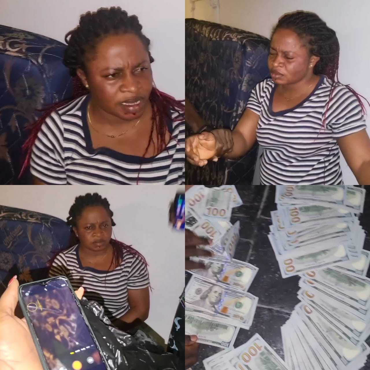 Interior designer, Ehi Ogbebor, exposes her maid who allegedly hacked into her safe and stole k (video)