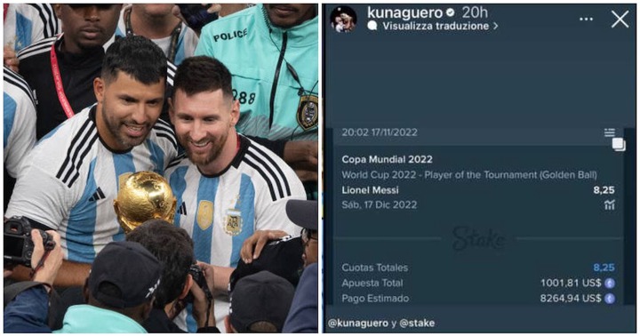Sergio Aguero, Lionel Messi, Argentina, FIFA World Cup, Qatar 2022