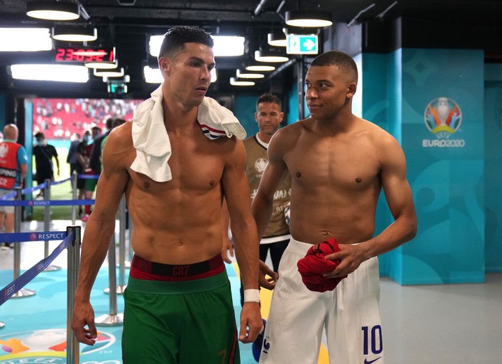 Ronaldo and Mbappe