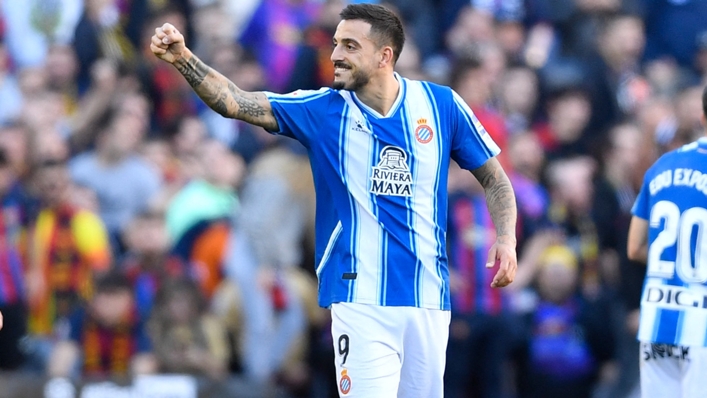 Joselu's late penalty snatched a point for Espanyol
