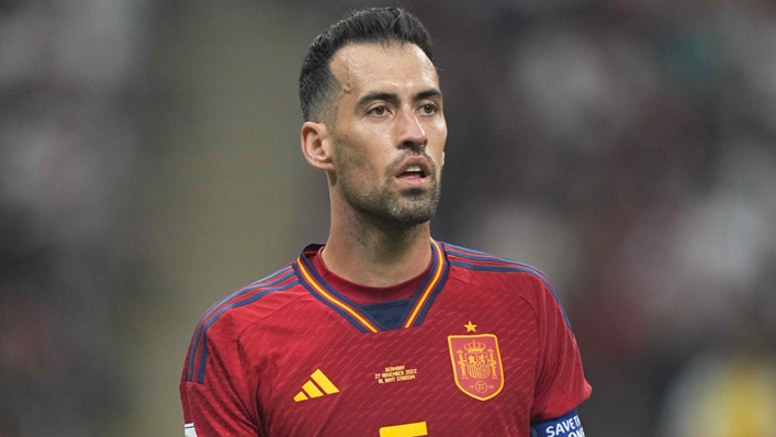Sergio Busquets has announced his retirement from international football following Spain's World Cup exit