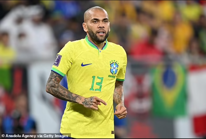Former?Barcelona defender, Dani Alves reportedly signing autographs for fellow inmates in prison after being remanded over alleged?sexual?assault