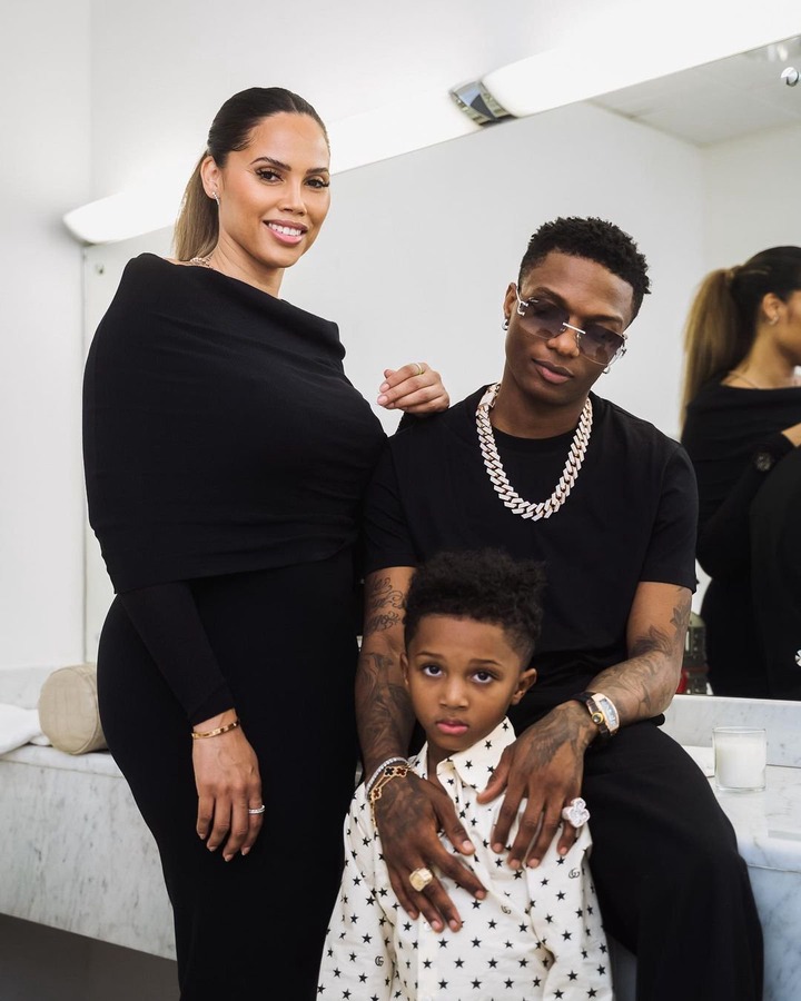 Wizkid And Jada Unveil Face Of Their 2nd Son || See!!!