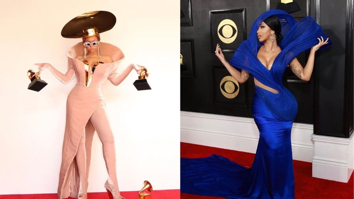 Grammy Awards 2023: Cardi B Wears Indian Designer Gaurav Gupta’s Outfit, Beyoncé Looks Sizzling; Top Fashion Moments