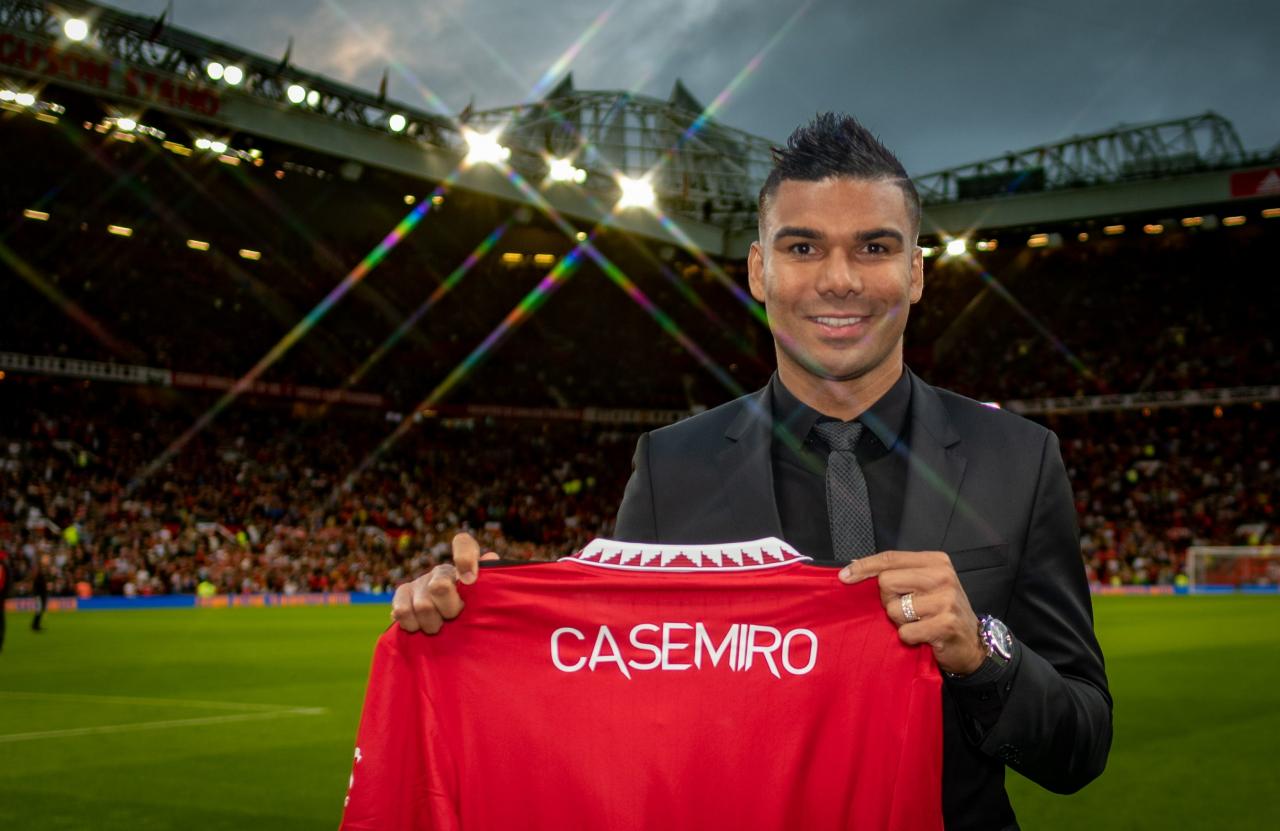 Casemiro has revealed he has been playing with his name spelt wrong