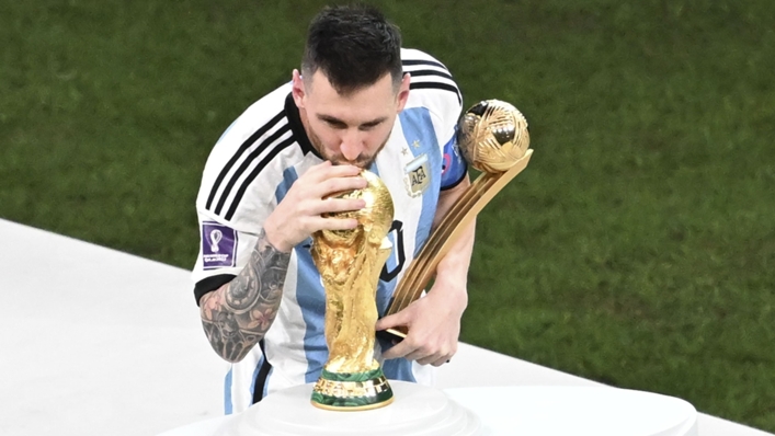 Lionel Messi finally won the World Cup last year