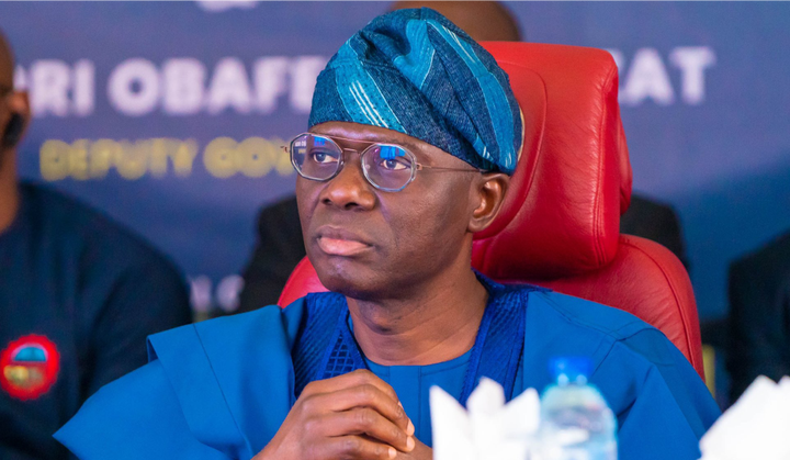 Lagos State governor, Babajide Sanwo-Olu