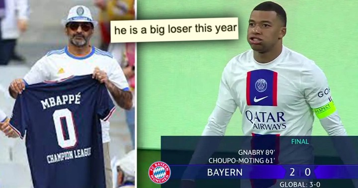 '8 years of making a fool of himself': Fans react as Mbappe is out of Champions League again