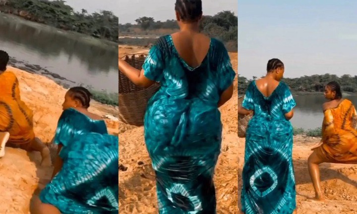 "Battle of nyash" - Janemena and competitor engage in a dance battle as they shake their goodies (Video)