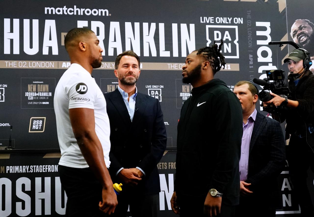 Anthony Joshua set to face Tyson Fury in Battle of Britain MEGA-FIGHT this summer if he beats Jermaine Franklin�on�Saturday