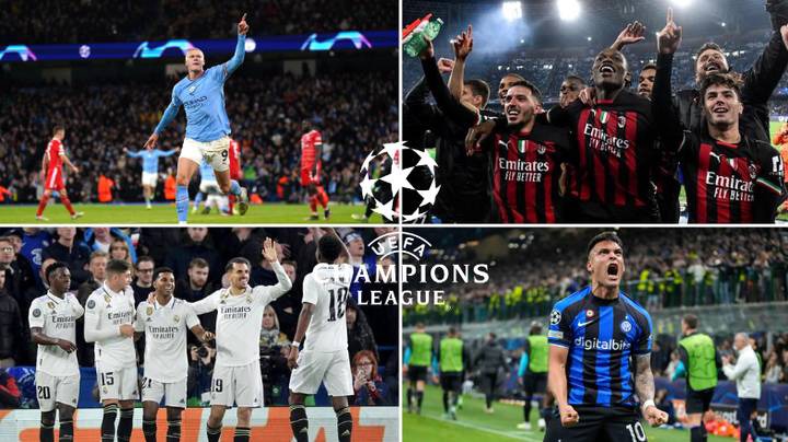 Manchester City vs Real Madrid and Milan derby complete Champions League semi-final line up