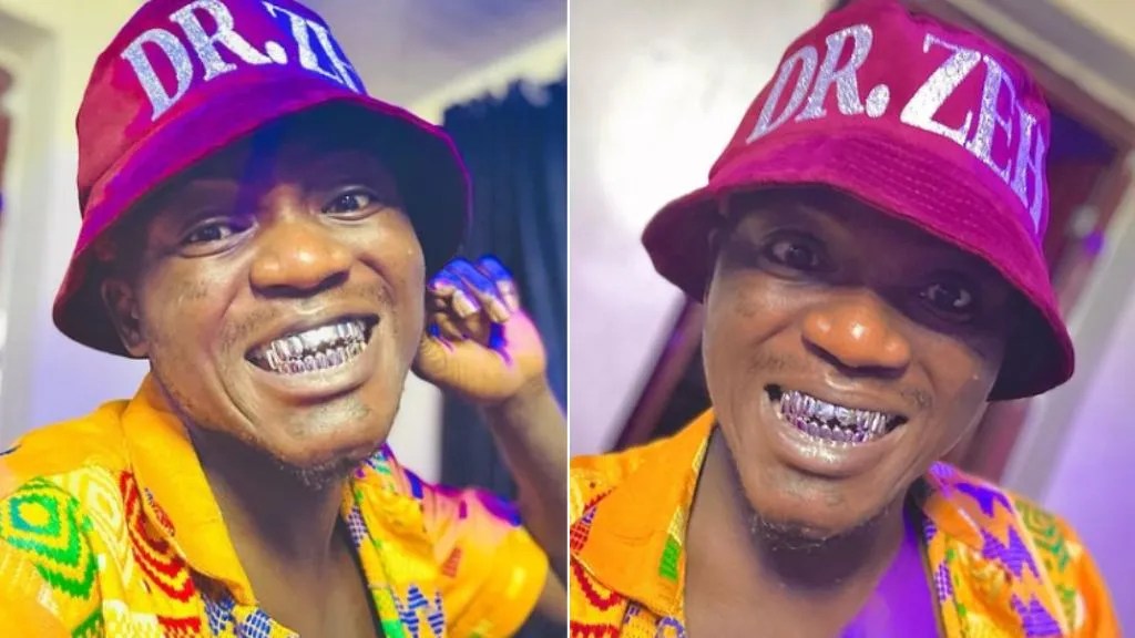 Portable causes stir as he shows off newly acquired teeth grills