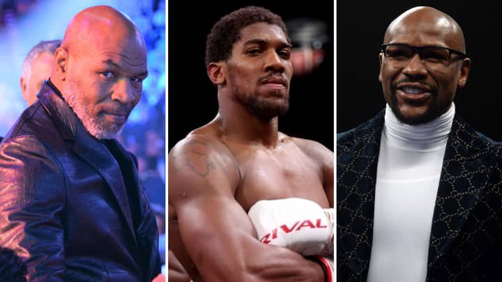 Anthony Joshua Sends Message To Boxing Legends Mike Tyson And Floyd  Mayweather - SPORTbible