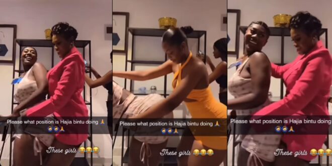 Hajia Bintu shows how doggy is done properly with her big Nyᾶsh - Video