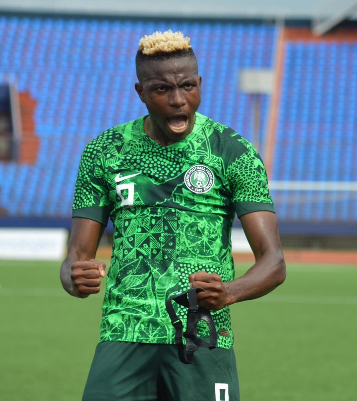 Osimhen surpasses Musa and Ighalo for most int’l goals by active Super Eagles