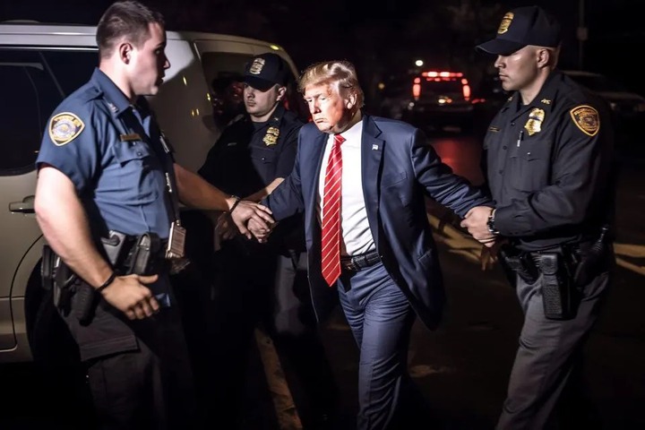 Former US President, Donald Trump Arrested