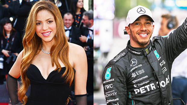 Shakira, 46, and Lewis Hamilton, 38 are