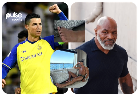Revealed: Why Cristiano Ronaldo paints toenails black like Mike Tyson