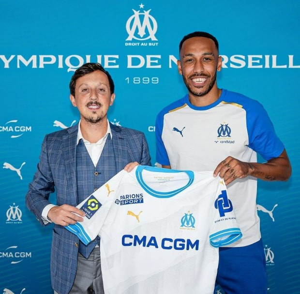 Pierre-Emerick Aubameyang joins Marseille after leaving Chelsea