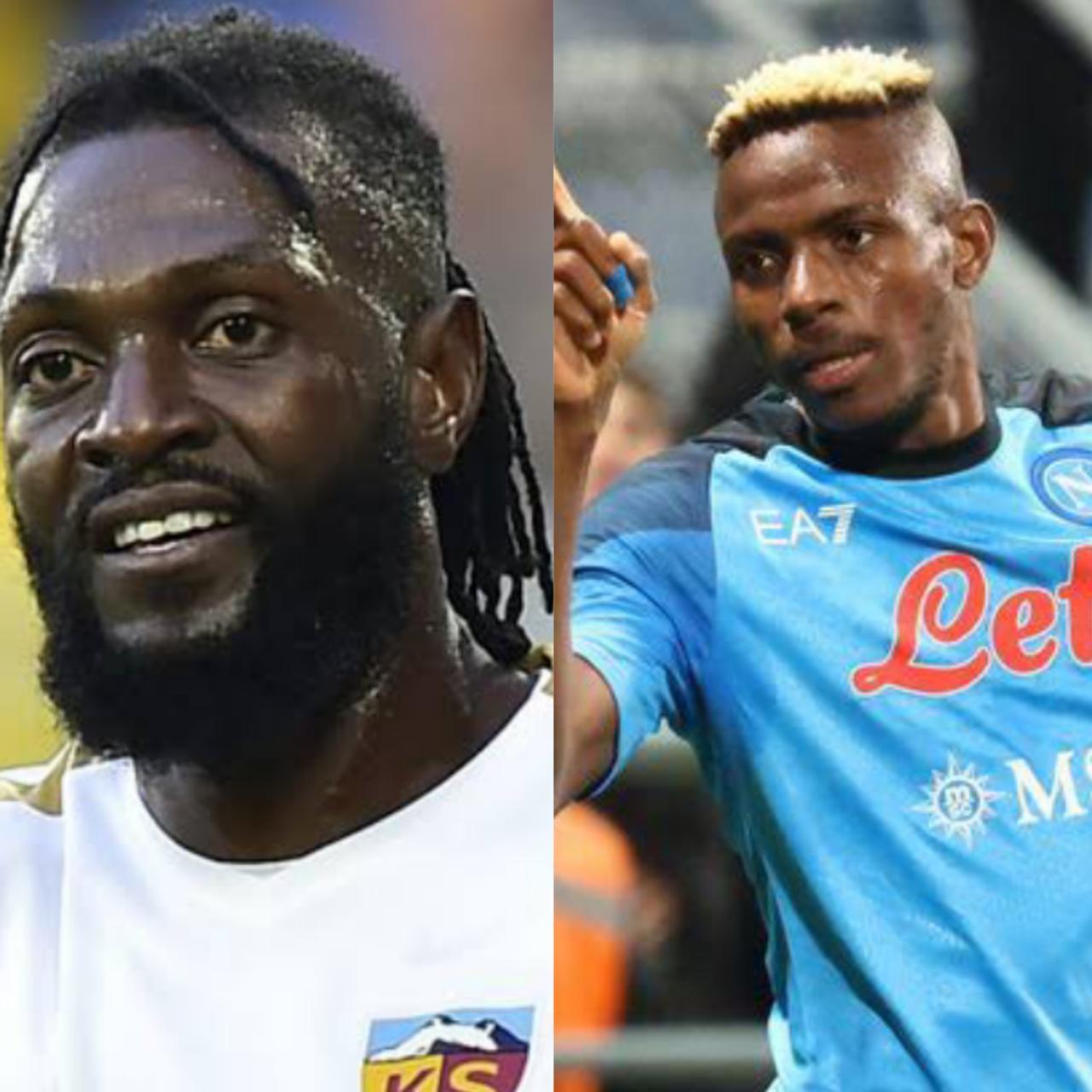 Emmanuel Adebayor explains why he thinks Victor Osimhen deserves 2023 African Player Of The Year Award
