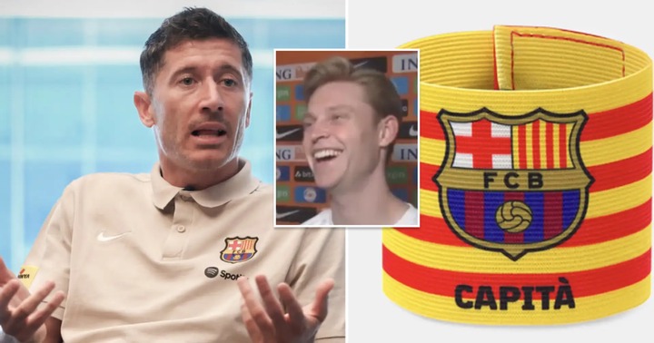 'I didn't expect that': Lewandowski's reaction to not getting captain armband at Barca