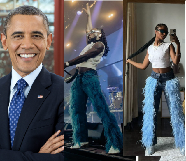 Nigerian singers, Ayra Starr and Burna Boy make Barack Obama