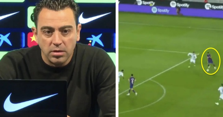 Xavi names one Barca player who 'does everything right' on pitch – he's a new signing