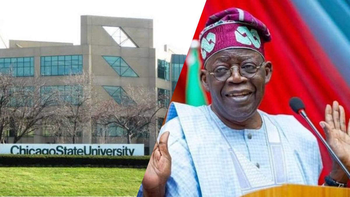 Tinubu graduated from our institution in 1979 - Chicago State University confirms