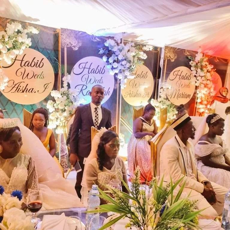 Ugandan businessman marries seven wives same day