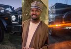 Congratulations Pour In As Femi Adebayo Acquired Brand New G-Wagon Worth Over 120million Naira (Video)