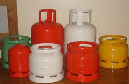 Cooking gas cylinders