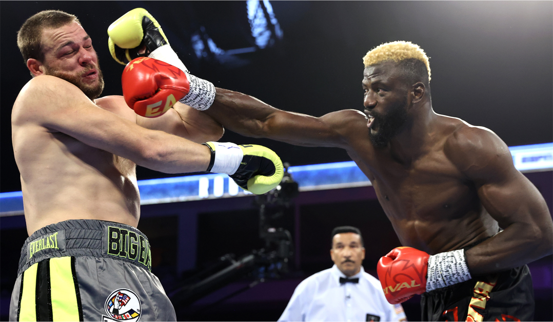 Nigerian boxer Efe Ajagba defeats Australian Joe Goodall to retain WBC silver heavyweight title (video)