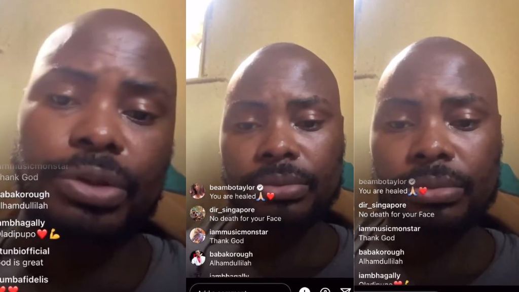 Pray for me, I'm not feeling good enough - Oladips clears the air after faking his death (Video) (1)