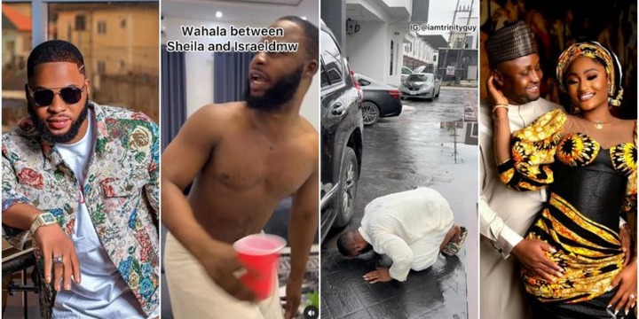 “This guy like prison” – Trinity Guy under fire for making mockery of Isreal DMW’s marriage crash in new skit