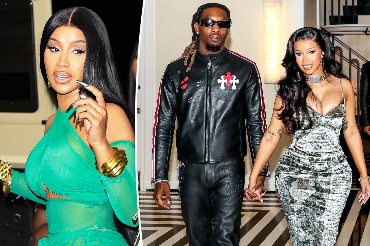 Rapper Cardi B and estranged husband Offset to perform at the same hotel in different venues on New Year