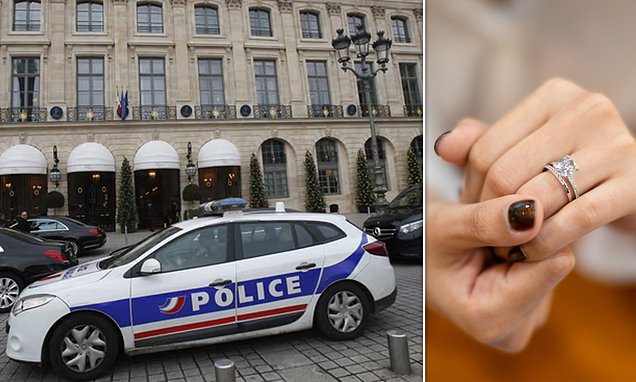 Paris hotel finds m diamond ring in vacuum cleaner bag after it went missing from a guest?s room two�days�earlier.