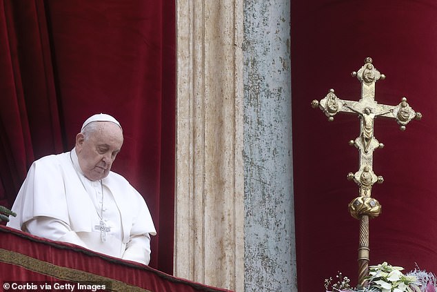 Pope Francis blasts weapons industry as he makes Christmas Day appeal for world peace