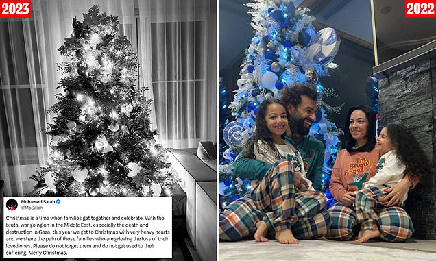 Liverpool star, Mohamed Salah faces backlash from Muslim fans after posting a photo of a Christmas tree